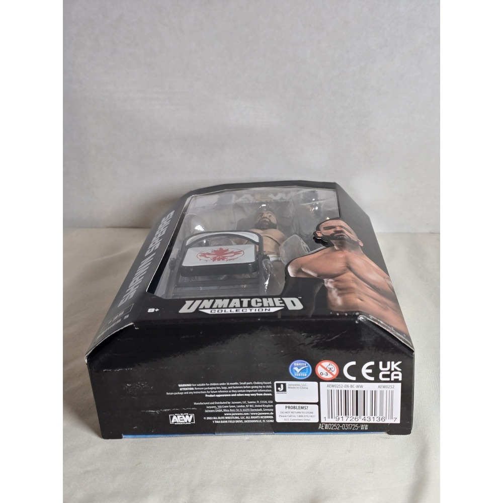 NEW AEW Unmatched Series‎ 5 - Shawn Spears #35 Action Figure WWE Jazwares - Picture 7 of 7
